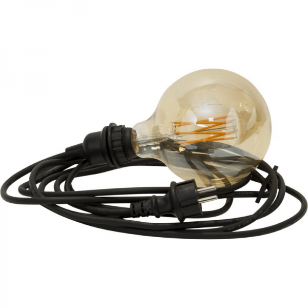 E27 Lampenfassung mit Kabel 3,5m Schalter Stecker Stromkabel