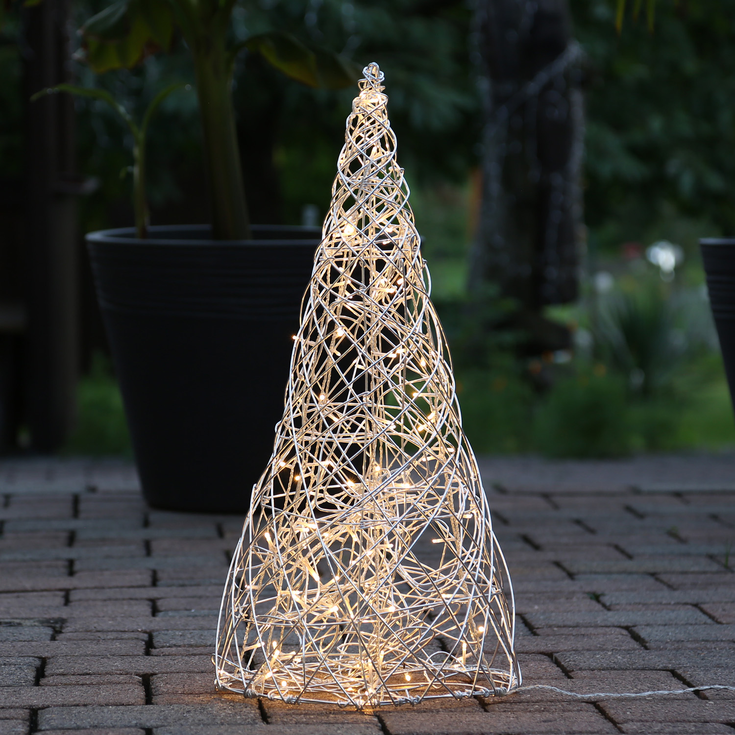MARELIDA LED Baum LED Lichterbaum mit Stern Weihnachtsbaum 1,2m 70