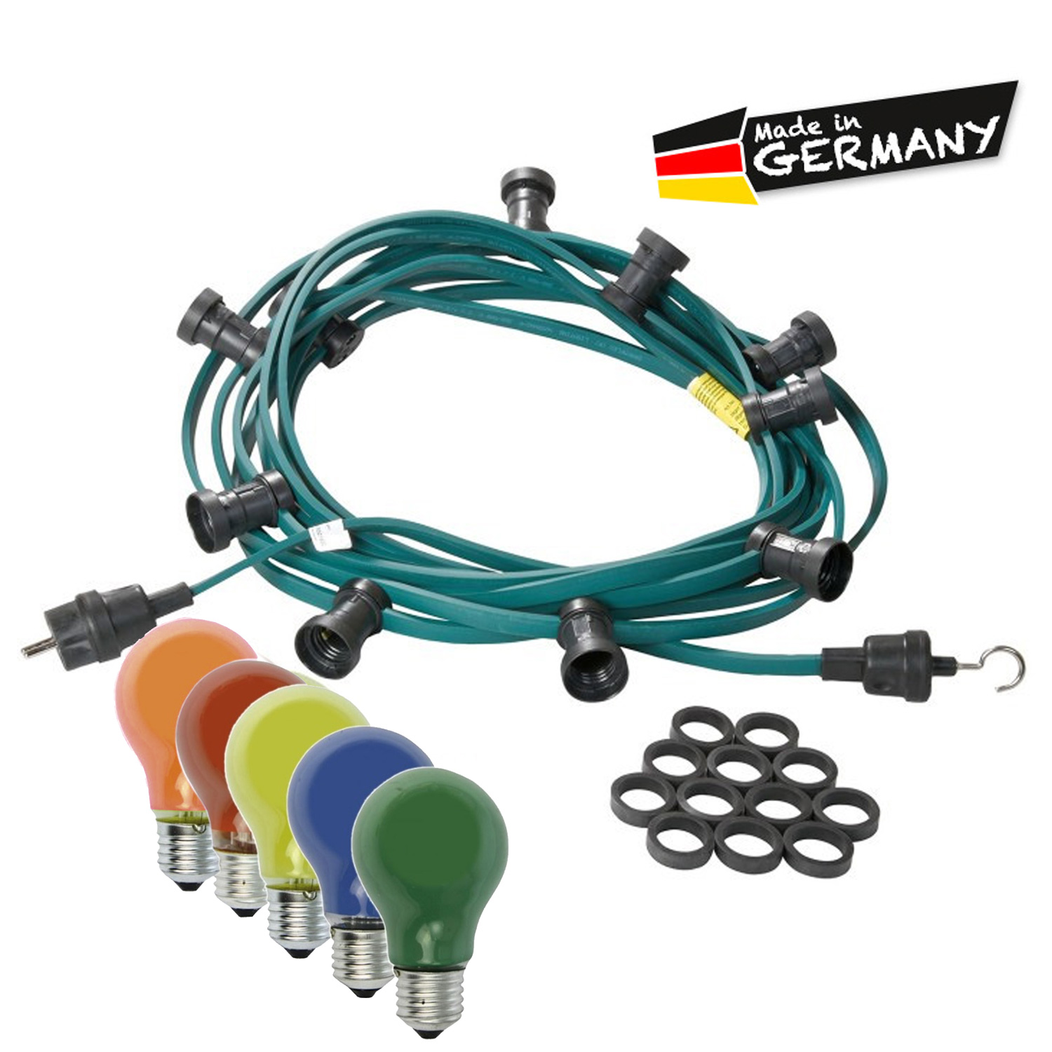 KAB SET 300: Kabelbinder-Set, verschiedene Größen, mehrfarbig