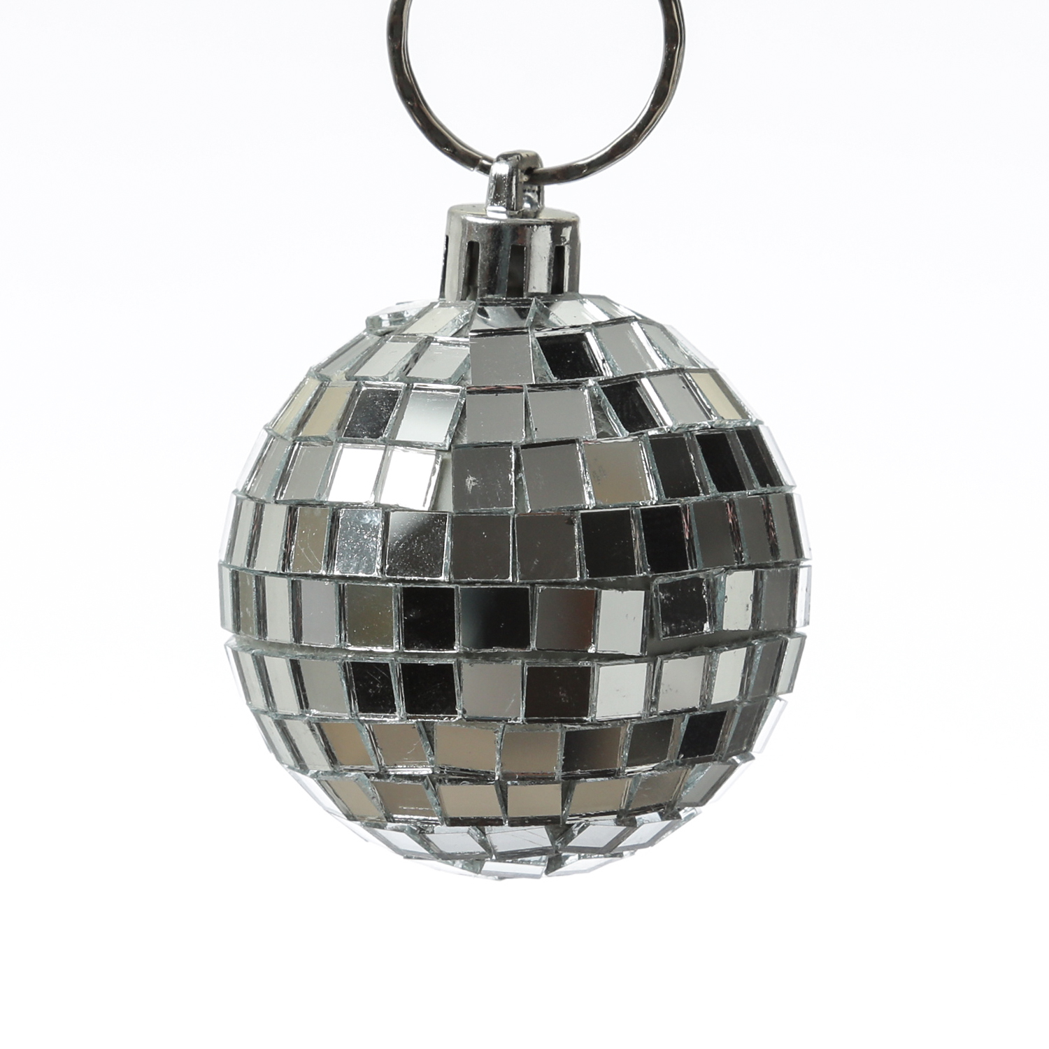 Silber Gold Glitter Spiegel Ball Cap klassische Disco Ball